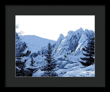 Load image into Gallery viewer, Scenic - Cathedral Park Blue - Framed Print