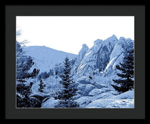 Load image into Gallery viewer, Scenic - Cathedral Park Blue - Framed Print