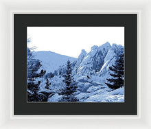 Load image into Gallery viewer, Scenic - Cathedral Park Blue - Framed Print