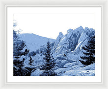 Load image into Gallery viewer, Scenic - Cathedral Park Blue - Framed Print