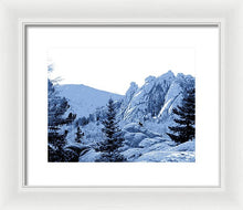 Load image into Gallery viewer, Scenic - Cathedral Park Blue - Framed Print