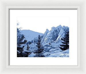 Scenic - Cathedral Park Blue - Framed Print