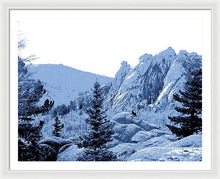 Load image into Gallery viewer, Scenic - Cathedral Park Blue - Framed Print