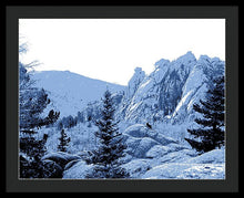 Load image into Gallery viewer, Scenic - Cathedral Park Blue - Framed Print