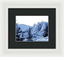 Load image into Gallery viewer, Scenic - Cathedral Park Blue - Framed Print