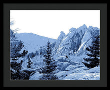 Load image into Gallery viewer, Scenic - Cathedral Park Blue - Framed Print