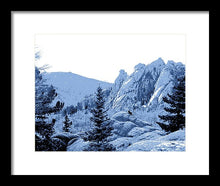 Load image into Gallery viewer, Scenic - Cathedral Park Blue - Framed Print