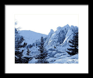 Scenic - Cathedral Park Blue - Framed Print