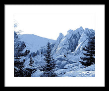 Load image into Gallery viewer, Scenic - Cathedral Park Blue - Framed Print