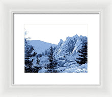 Load image into Gallery viewer, Scenic - Cathedral Park Blue - Framed Print