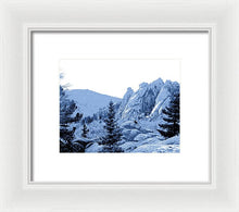 Load image into Gallery viewer, Scenic - Cathedral Park Blue - Framed Print