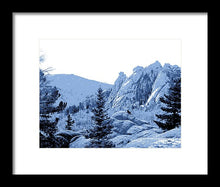 Load image into Gallery viewer, Scenic - Cathedral Park Blue - Framed Print