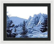 Load image into Gallery viewer, Scenic - Cathedral Park Blue - Framed Print