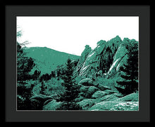 Load image into Gallery viewer, Scenic - Cathedral Park Green - Framed Print