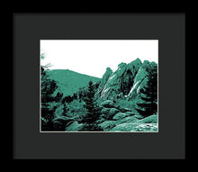 Load image into Gallery viewer, Scenic - Cathedral Park Green - Framed Print