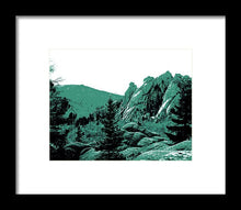 Load image into Gallery viewer, Scenic - Cathedral Park Green - Framed Print