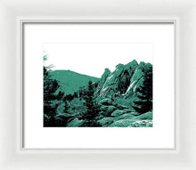 Load image into Gallery viewer, Scenic - Cathedral Park Green - Framed Print