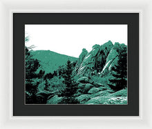 Load image into Gallery viewer, Scenic - Cathedral Park Green - Framed Print