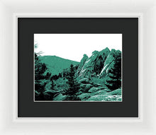 Load image into Gallery viewer, Scenic - Cathedral Park Green - Framed Print