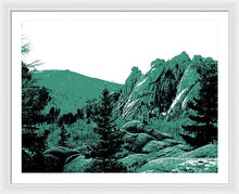 Load image into Gallery viewer, Scenic - Cathedral Park Green - Framed Print