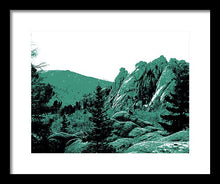 Load image into Gallery viewer, Scenic - Cathedral Park Green - Framed Print