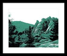 Load image into Gallery viewer, Scenic - Cathedral Park Green - Framed Print