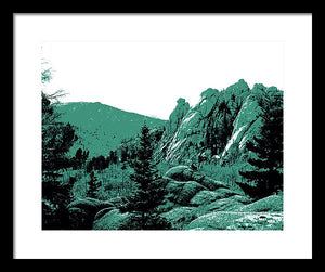 Scenic - Cathedral Park Green - Framed Print