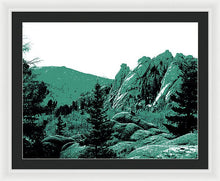 Load image into Gallery viewer, Scenic - Cathedral Park Green - Framed Print