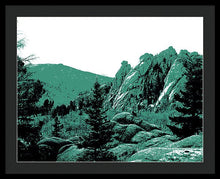 Load image into Gallery viewer, Scenic - Cathedral Park Green - Framed Print