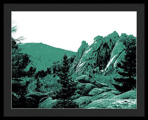 Scenic - Cathedral Park Green - Framed Print