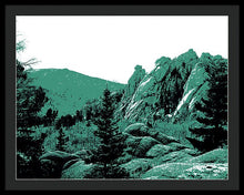 Load image into Gallery viewer, Scenic - Cathedral Park Green - Framed Print