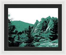 Load image into Gallery viewer, Scenic - Cathedral Park Green - Framed Print