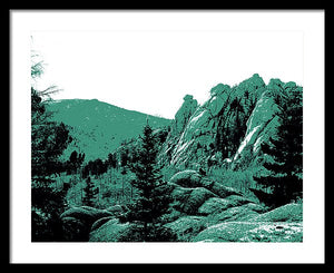 Scenic - Cathedral Park Green - Framed Print