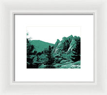 Load image into Gallery viewer, Scenic - Cathedral Park Green - Framed Print