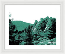 Load image into Gallery viewer, Scenic - Cathedral Park Green - Framed Print