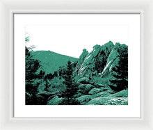 Load image into Gallery viewer, Scenic - Cathedral Park Green - Framed Print