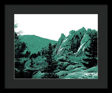 Load image into Gallery viewer, Scenic - Cathedral Park Green - Framed Print