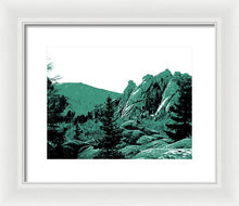 Load image into Gallery viewer, Scenic - Cathedral Park Green - Framed Print