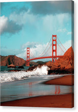 Load image into Gallery viewer, Scenic Photo - Golden Gate Bridge - Canvas Print