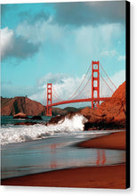 Load image into Gallery viewer, Scenic Photo - Golden Gate Bridge - Canvas Print