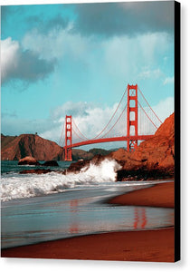 Scenic Photo - Golden Gate Bridge - Canvas Print