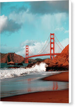 Load image into Gallery viewer, Scenic Photo - Golden Gate Bridge - Canvas Print