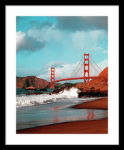 Load image into Gallery viewer, Scenic Photo - Golden Gate Bridge - Framed Print