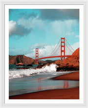 Load image into Gallery viewer, Scenic Photo - Golden Gate Bridge - Framed Print