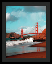 Load image into Gallery viewer, Scenic Photo - Golden Gate Bridge - Framed Print