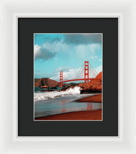 Load image into Gallery viewer, Scenic Photo - Golden Gate Bridge - Framed Print