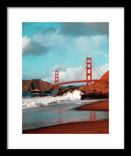 Load image into Gallery viewer, Scenic Photo - Golden Gate Bridge - Framed Print