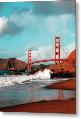 Scenic Photo - Golden Gate Bridge - Metal Print