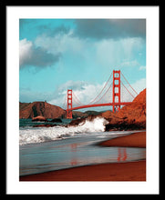 Load image into Gallery viewer, Scenic Photo - Golden Gate Bridge - Framed Print