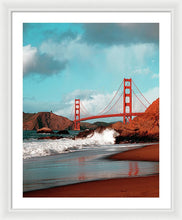 Load image into Gallery viewer, Scenic Photo - Golden Gate Bridge - Framed Print